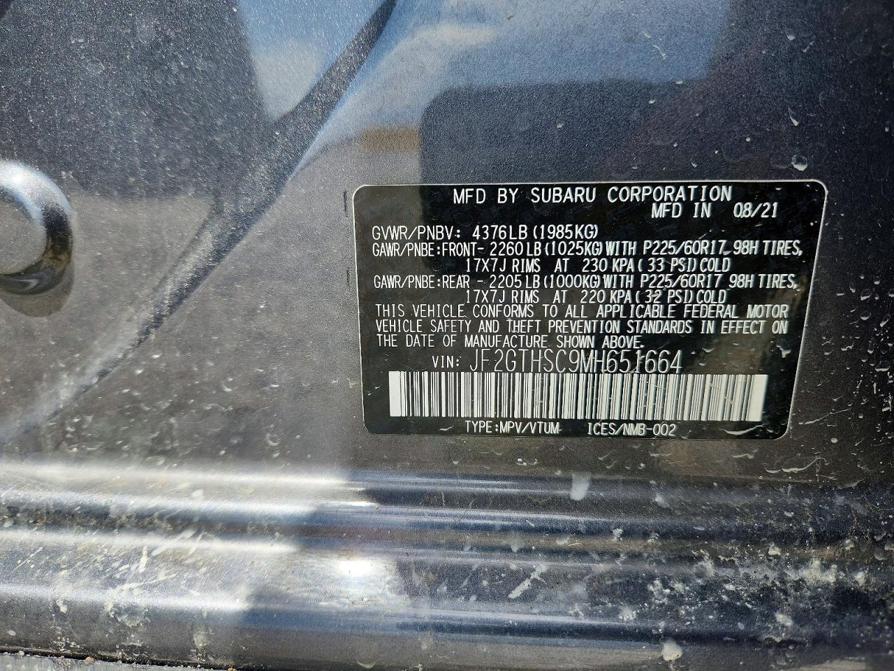Subaru Crosstrek Sport