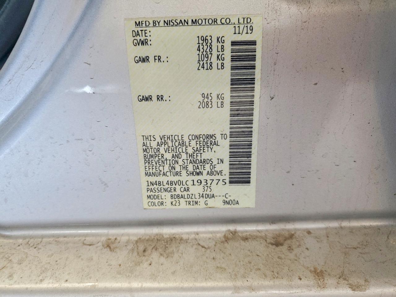 Nissan Altima S