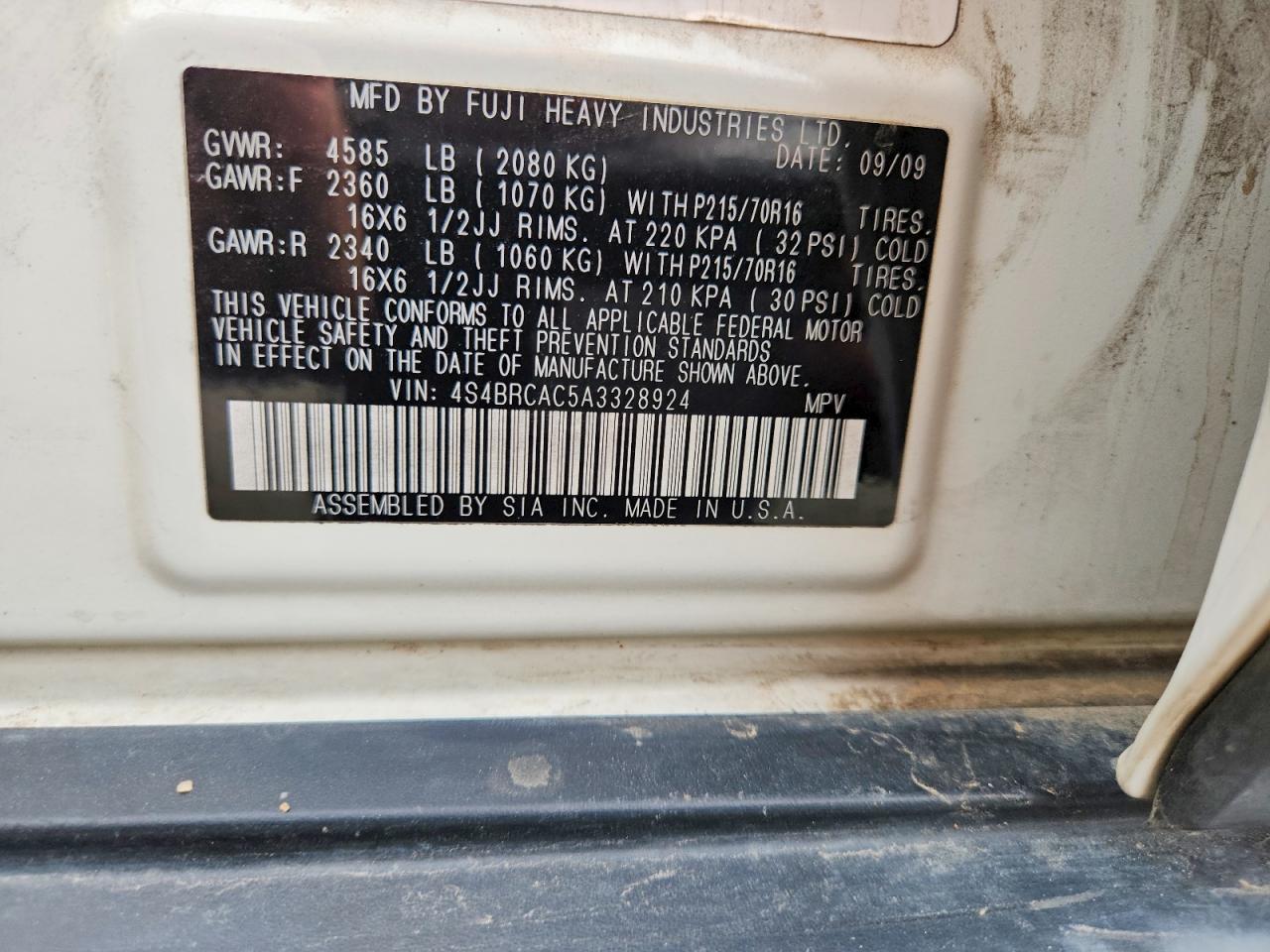 Subaru Outback 2.5i