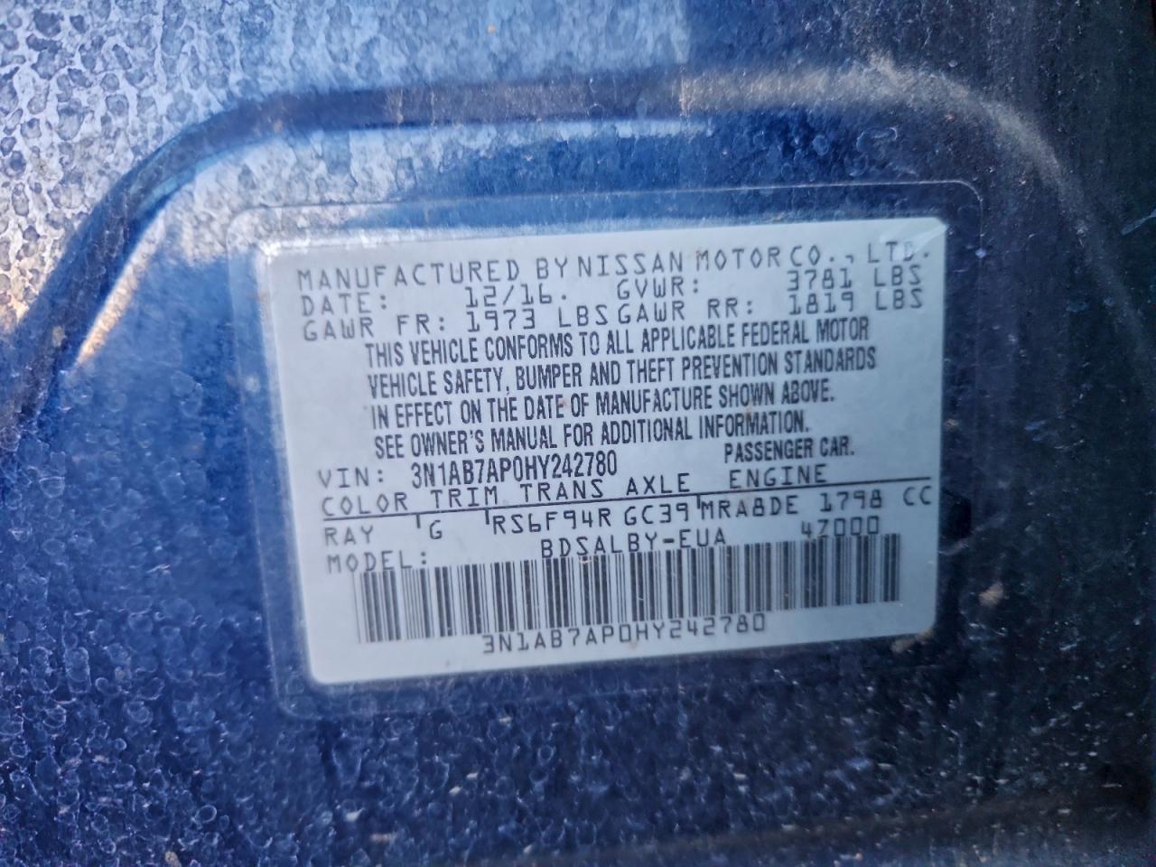Nissan Sentra S