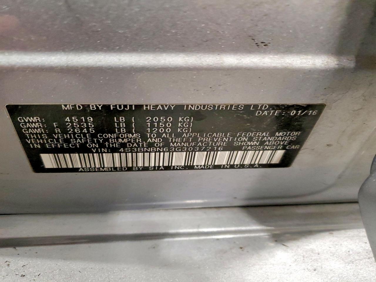 Subaru Legacy 2.5i Limited