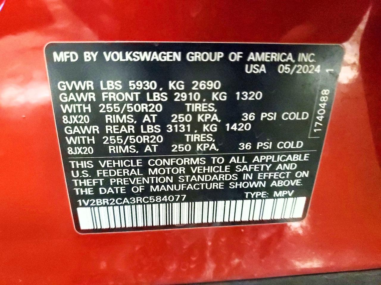 Volkswagen Atlas Sel