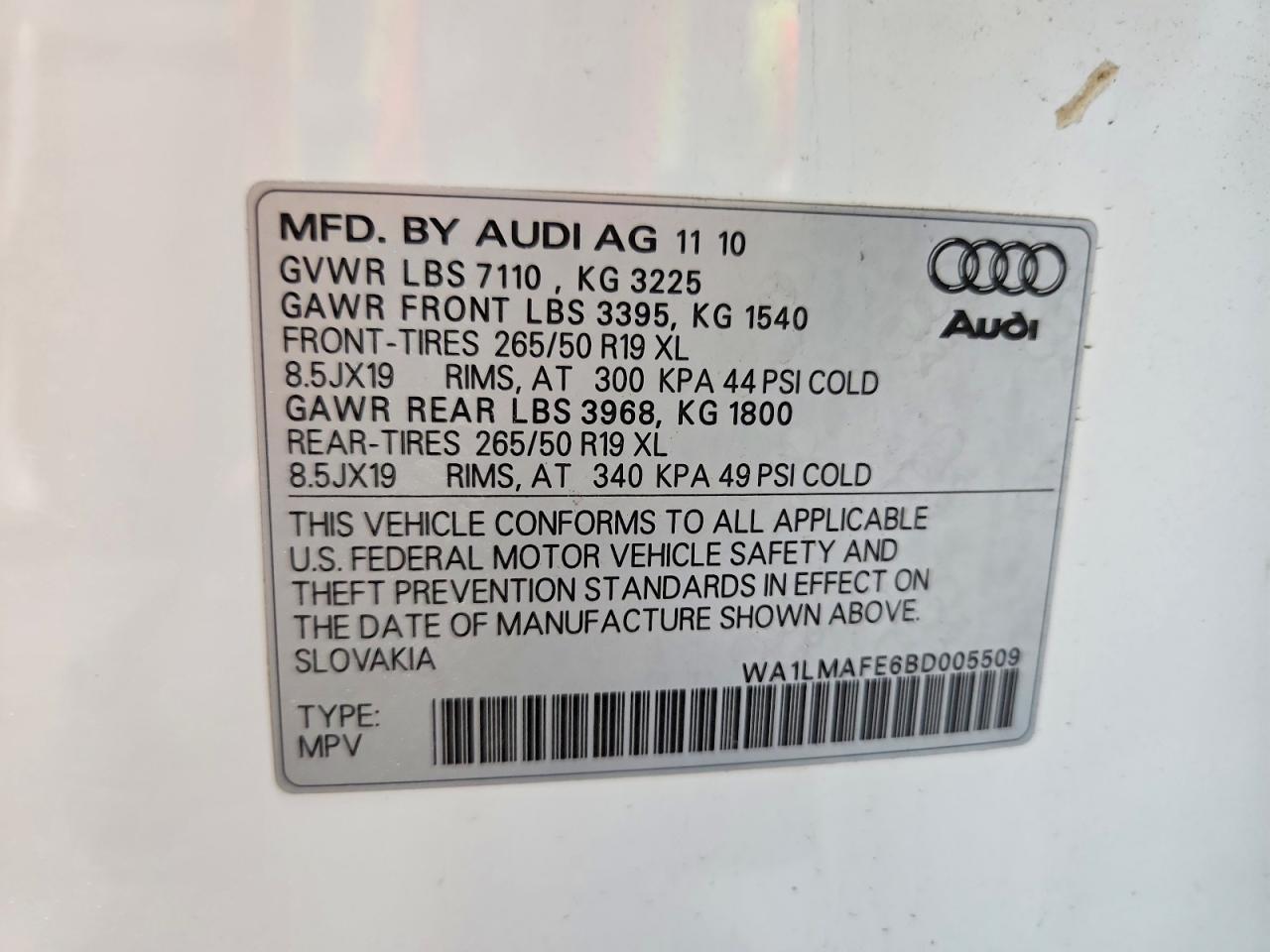 Audi Q7 Premium Plus