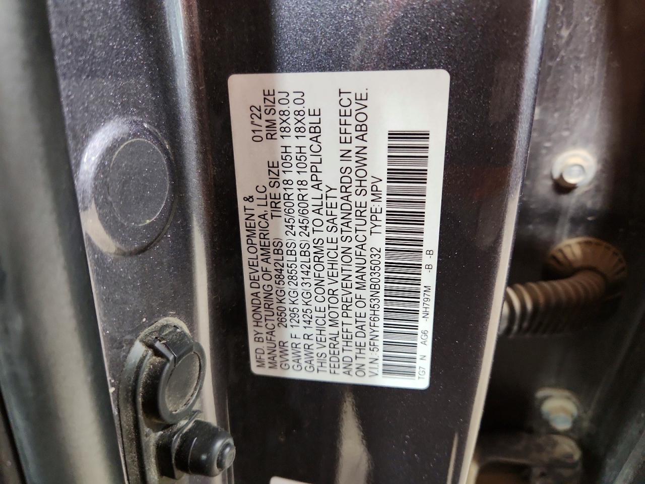 Honda Pilot Exl