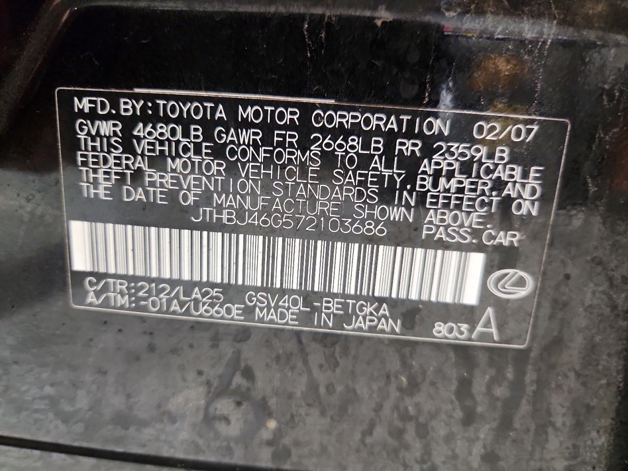 Lexus Es 350