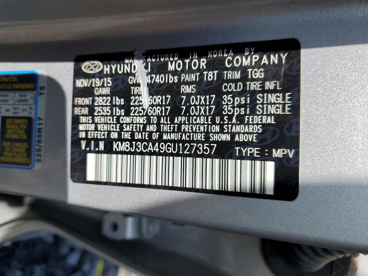 Hyundai TUCSON Se