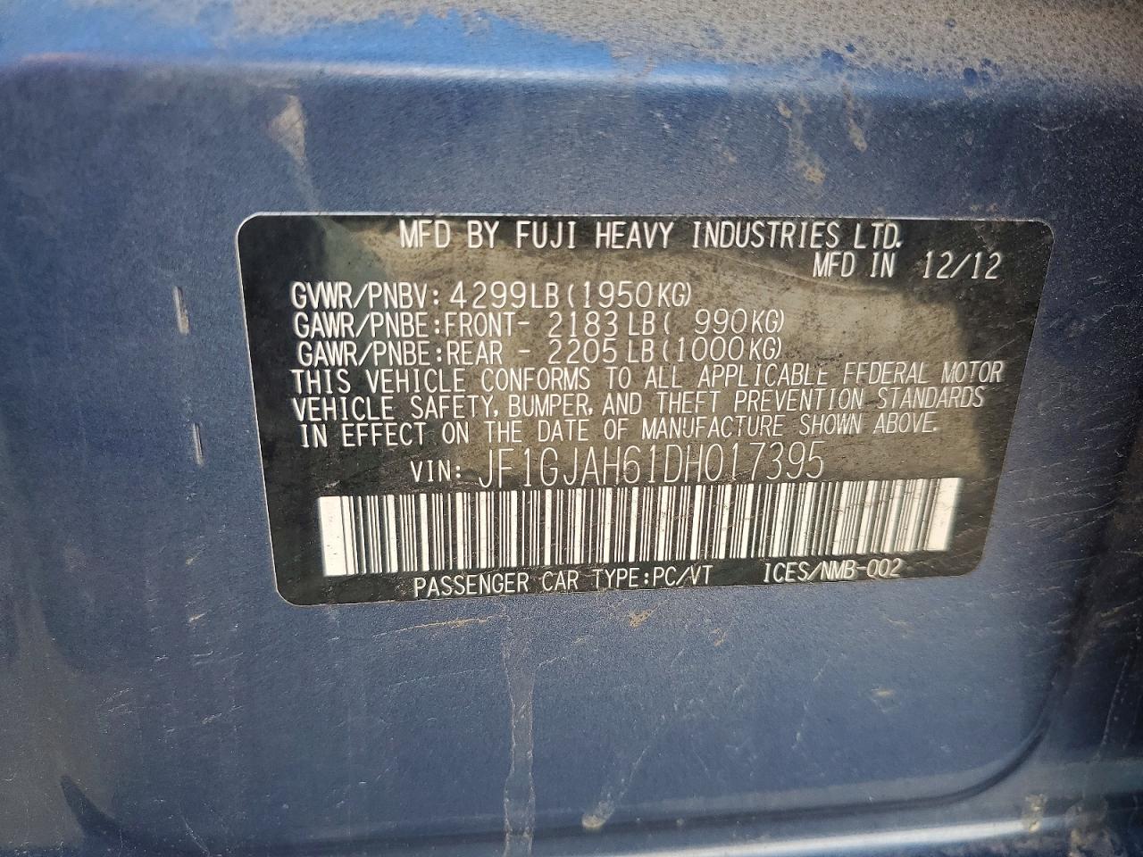Subaru Impreza Limited