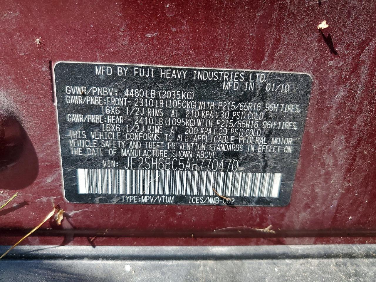Subaru Forester Xs