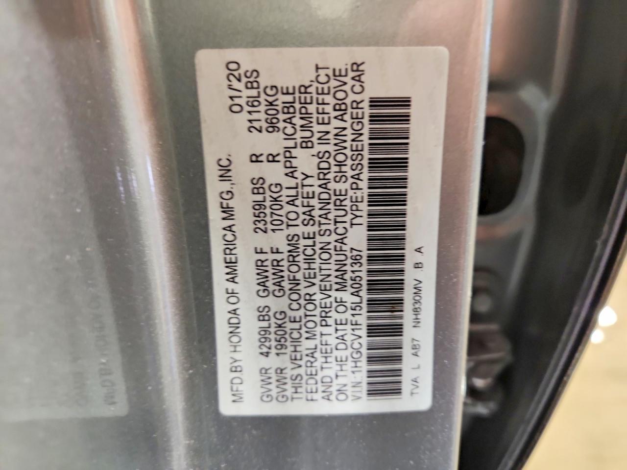 Honda Accord Lx