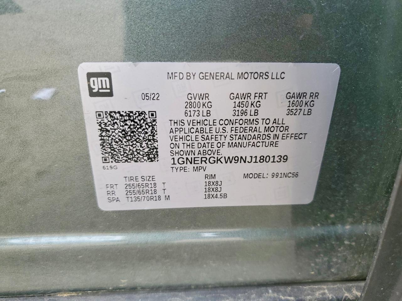 Chevrolet Traverse Lt