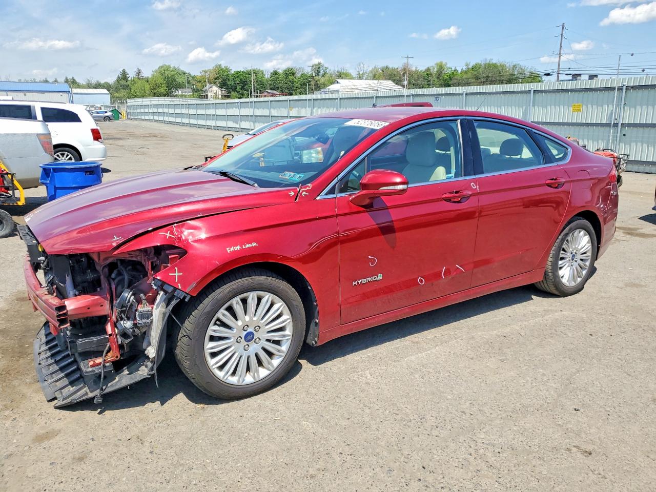 Salvage Ford Fusion Image
