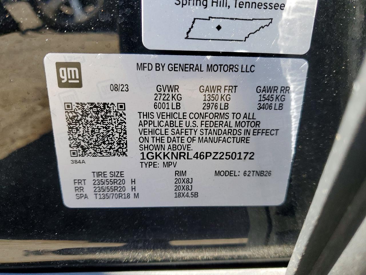 GMC Acadia Sle