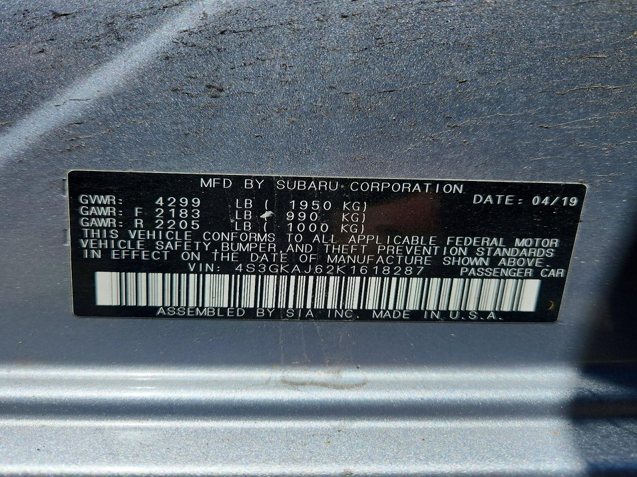 Subaru Impreza Sport