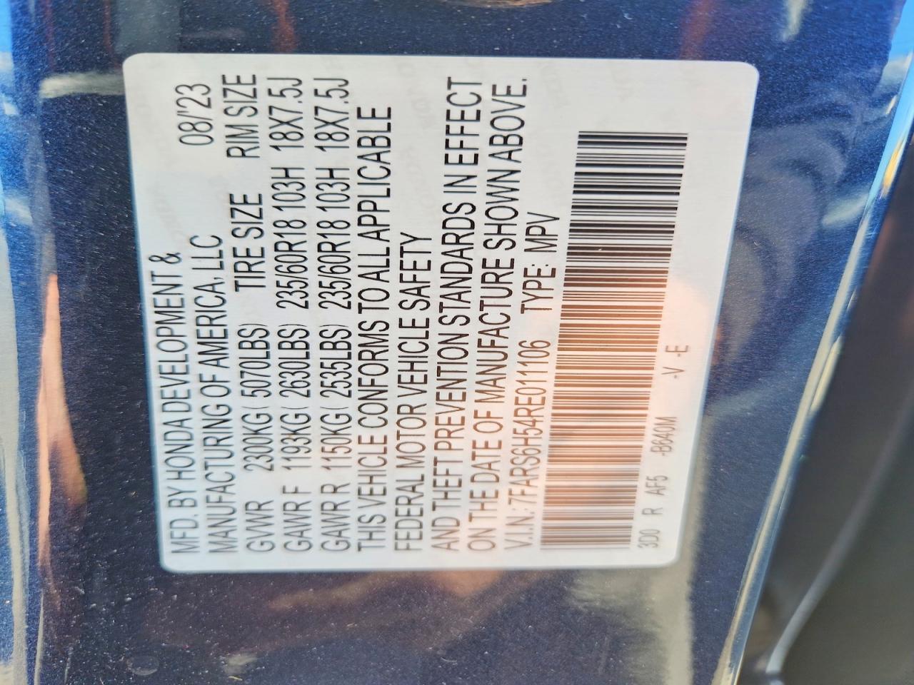 Honda Crv Sport