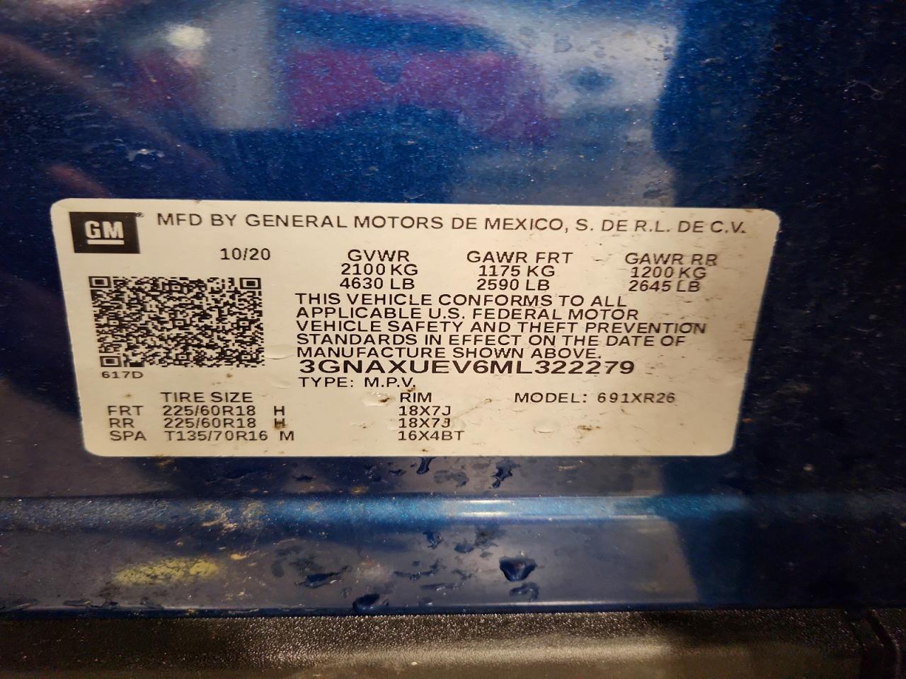 Chevrolet Equinox Lt