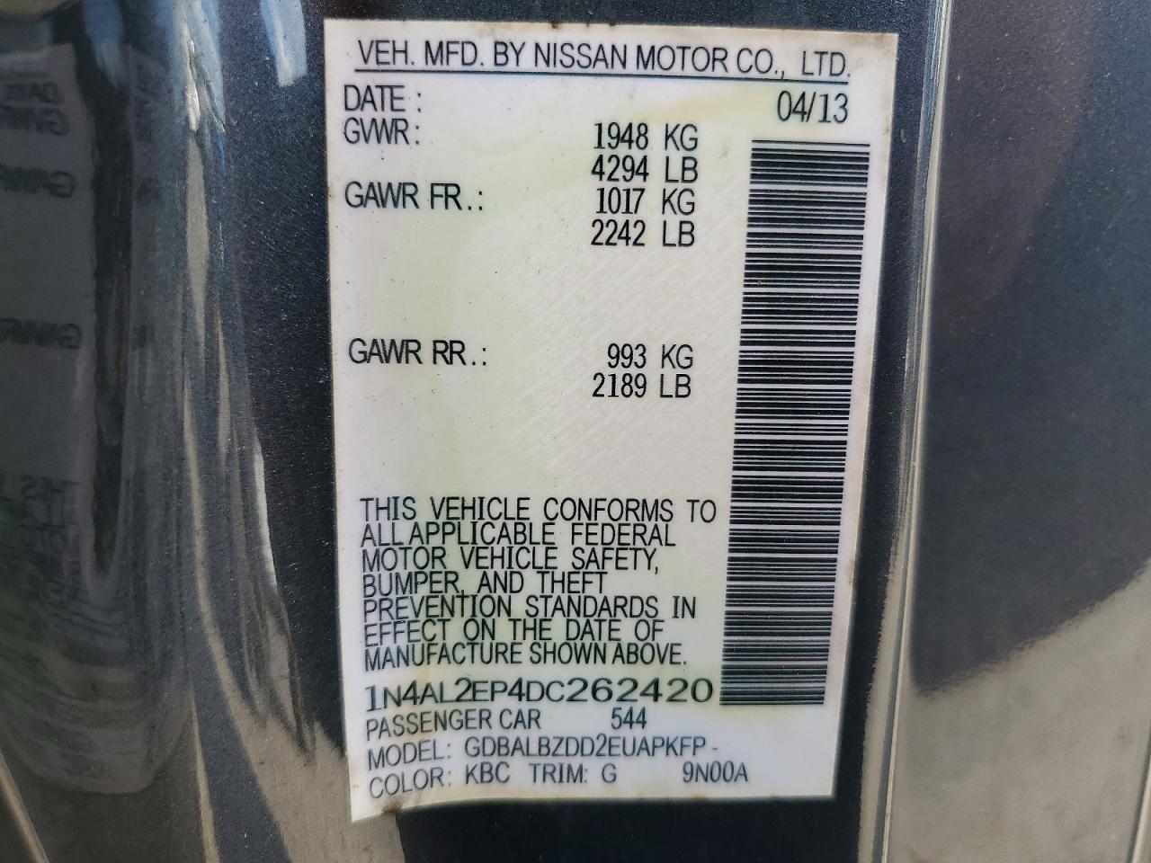 Nissan Altima S