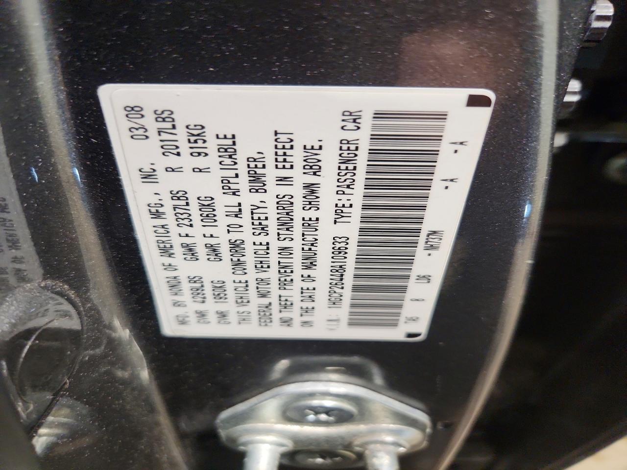 Honda Accord Lxp