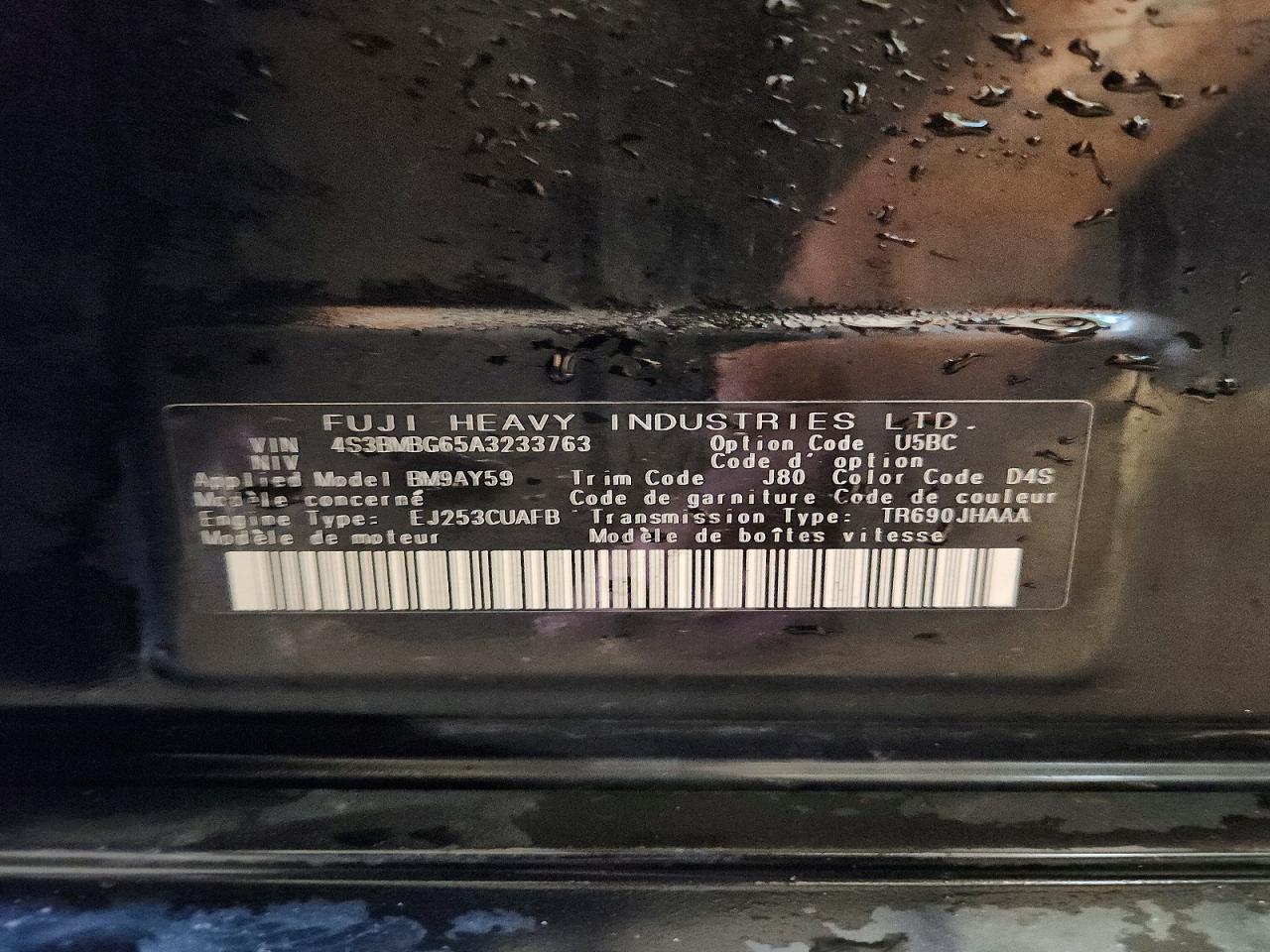 Subaru Legacy 2.5i Premium