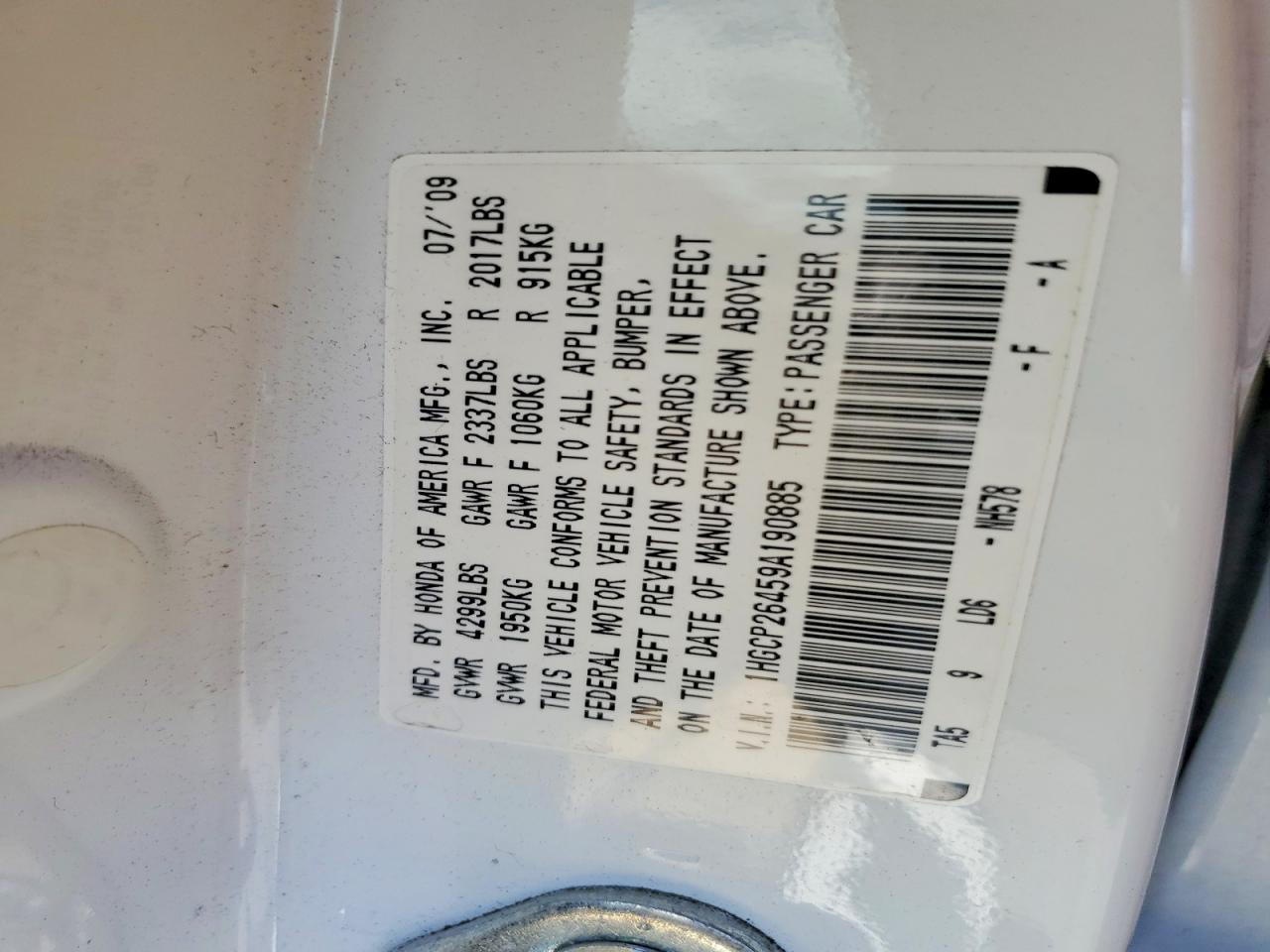 Honda Accord Lxp