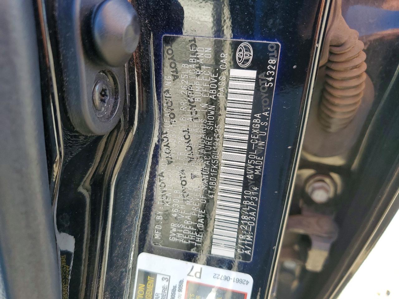Toyota Camry Xle