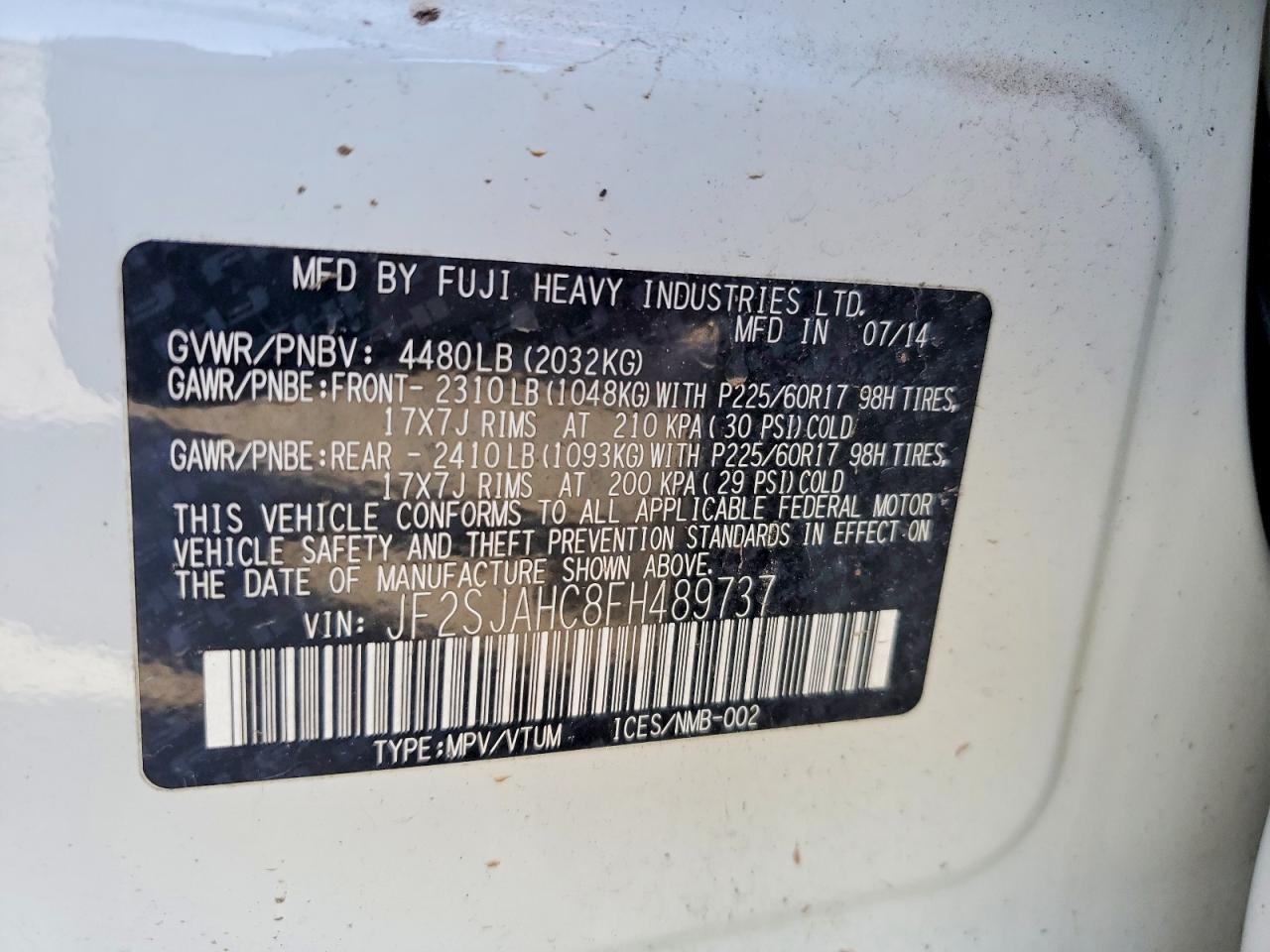 Subaru Forester 2.5i Limited