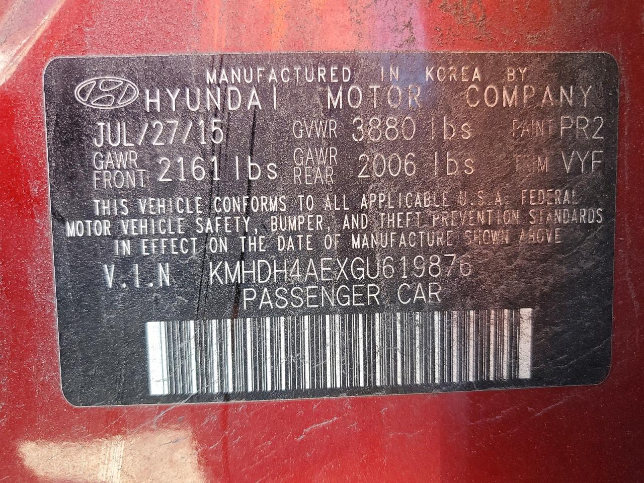 Hyundai ELANTRA Se