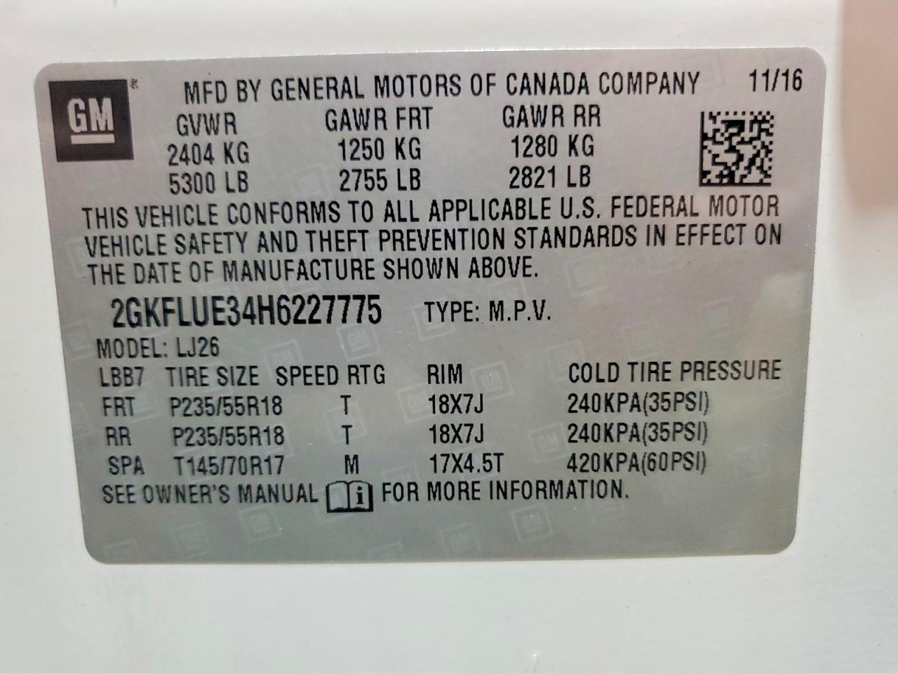GMC Terrain Slt