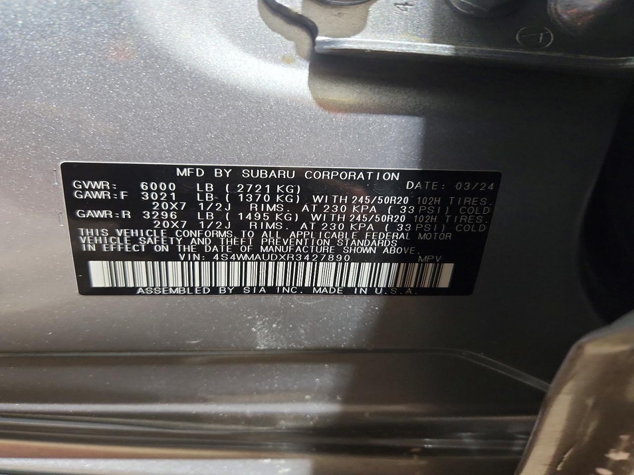 Subaru Ascent Limited