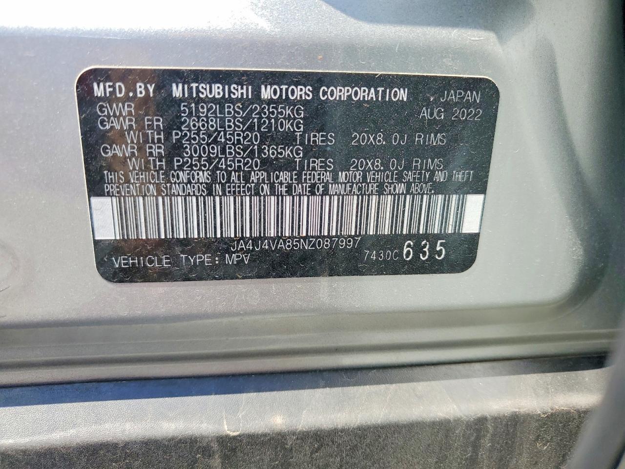 Mitsubishi Outlander Sel