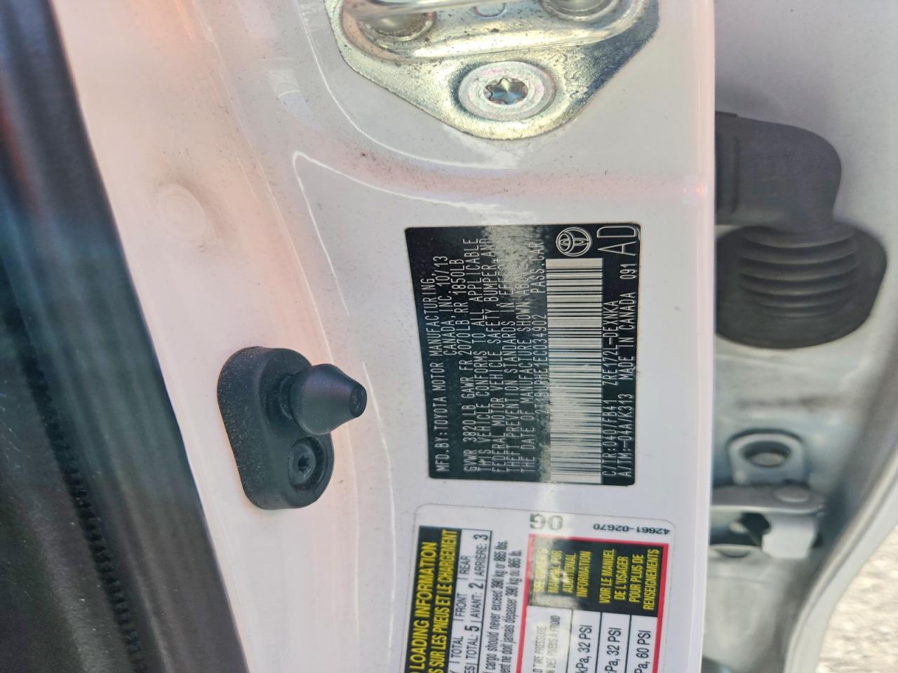 Toyota Corolla Le