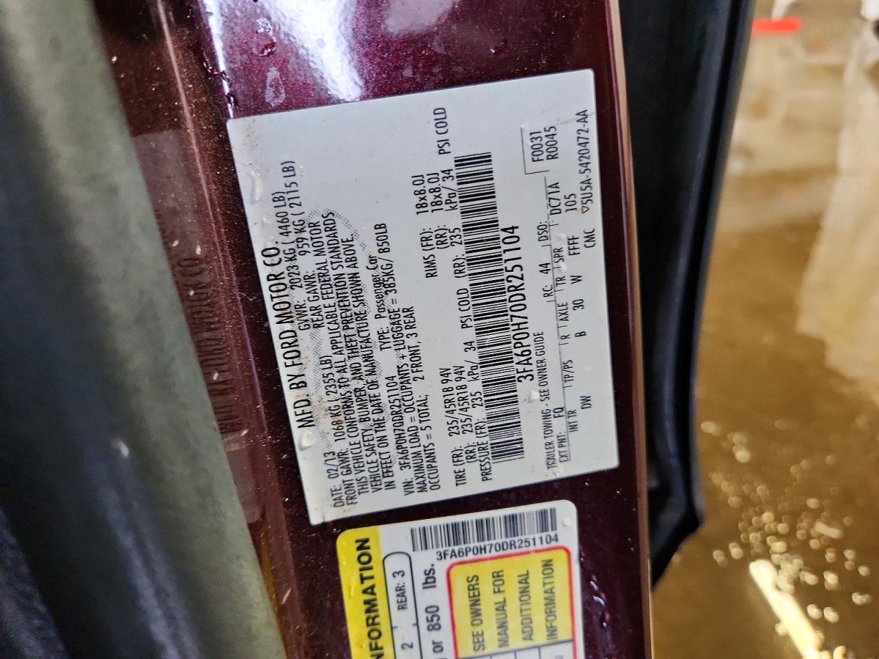 Ford Fusion Se