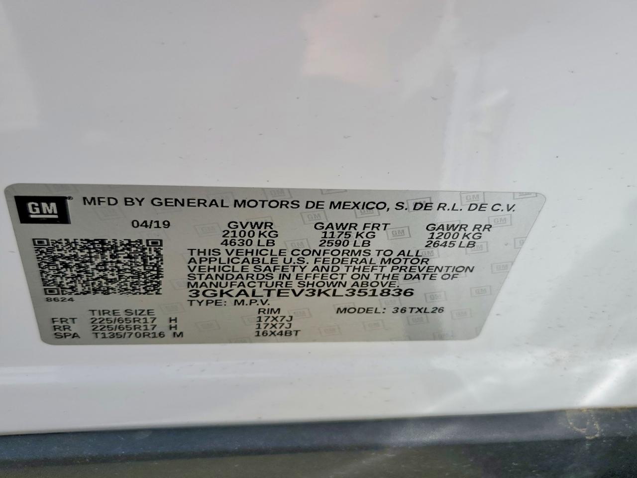 GMC Terrain Sle