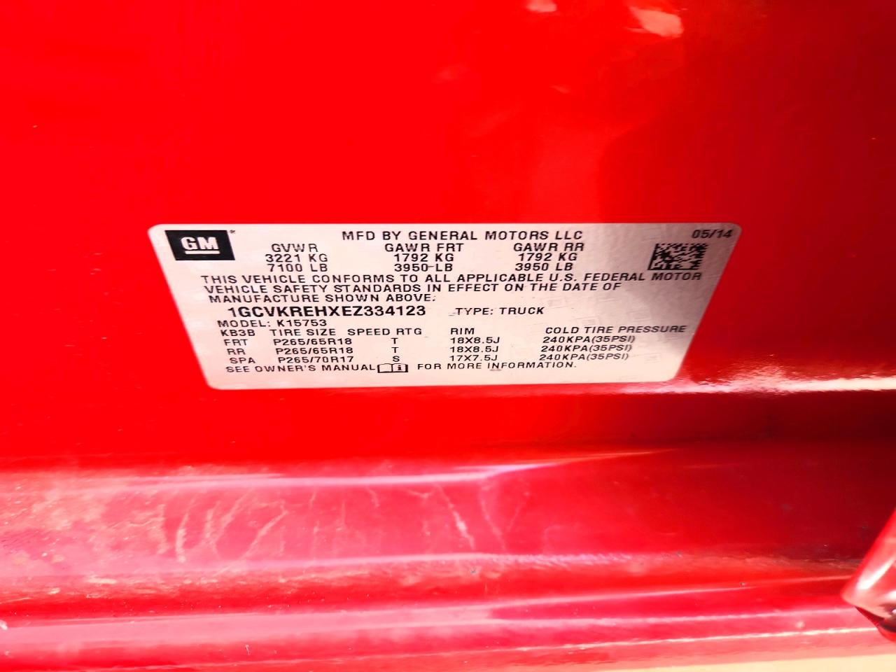 Chevrolet Silverado K1500 Lt