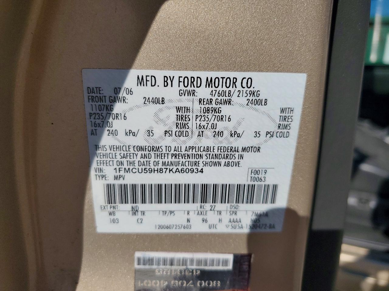 Ford Escape Hev