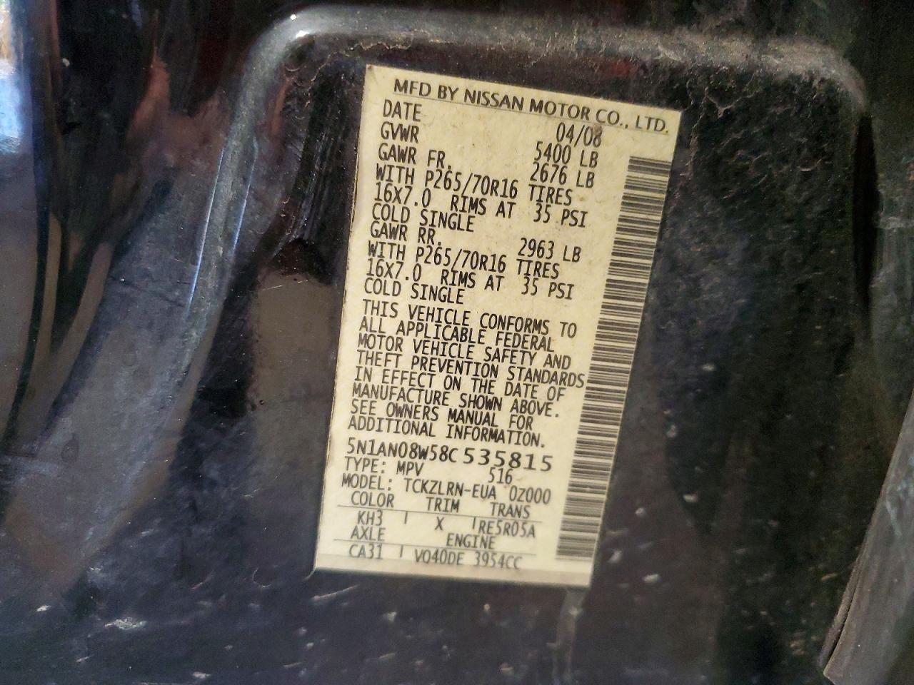 Nissan Xterra X