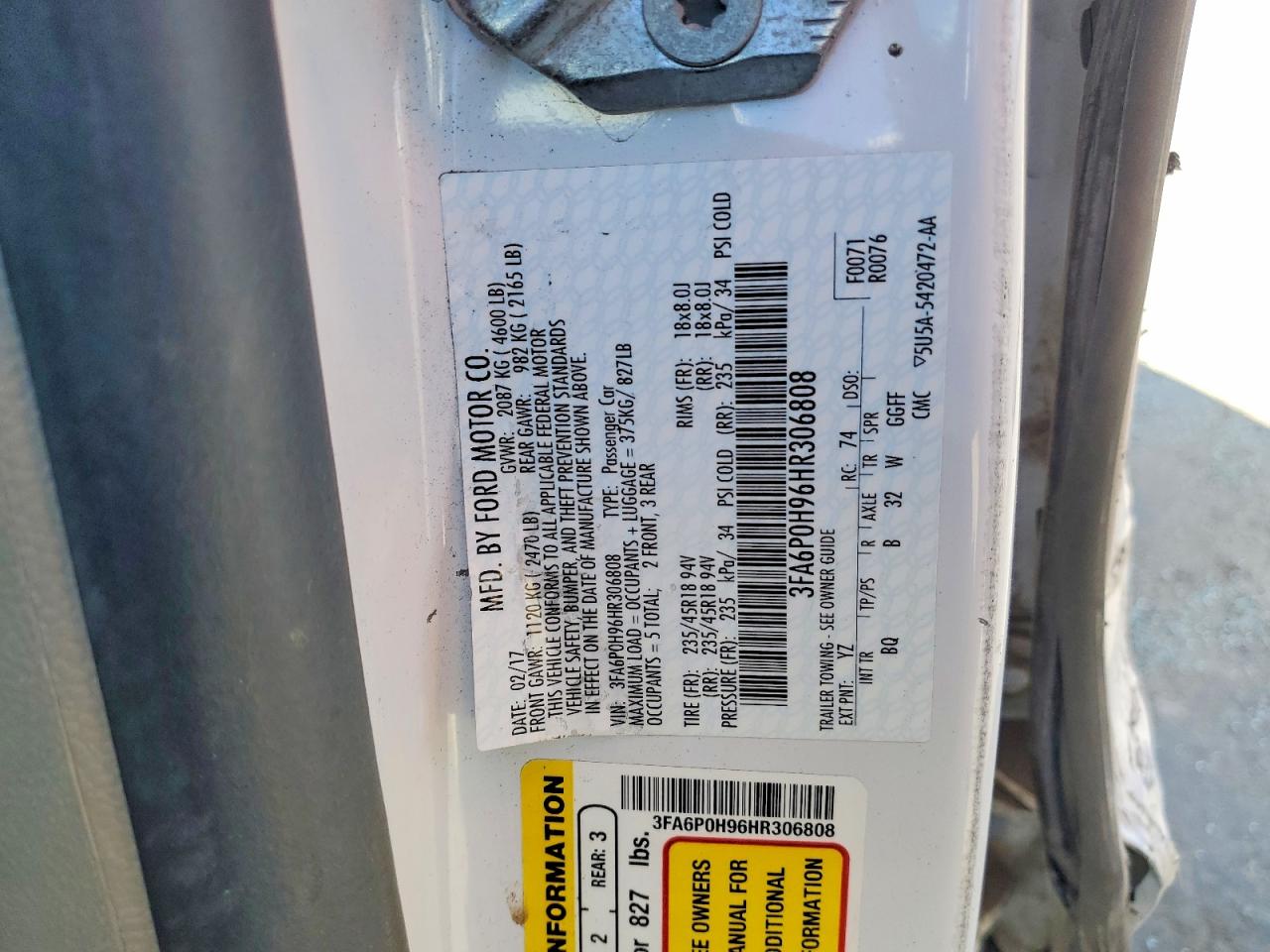 Ford Fusion Se