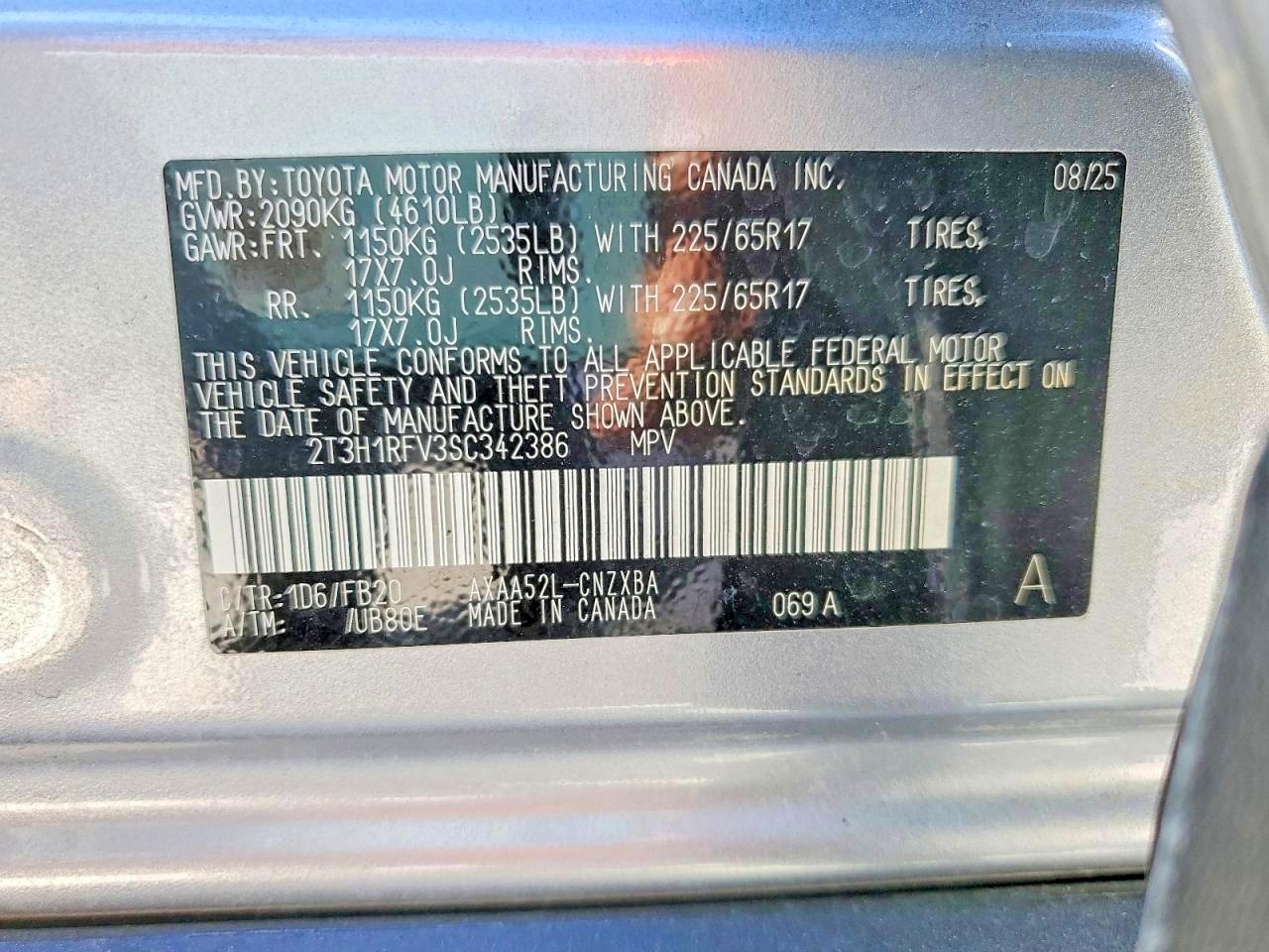 Toyota RAV4 Le