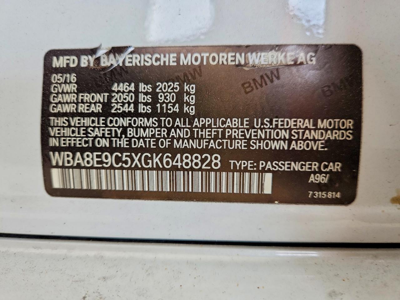 BMW 3 Series I Sulev