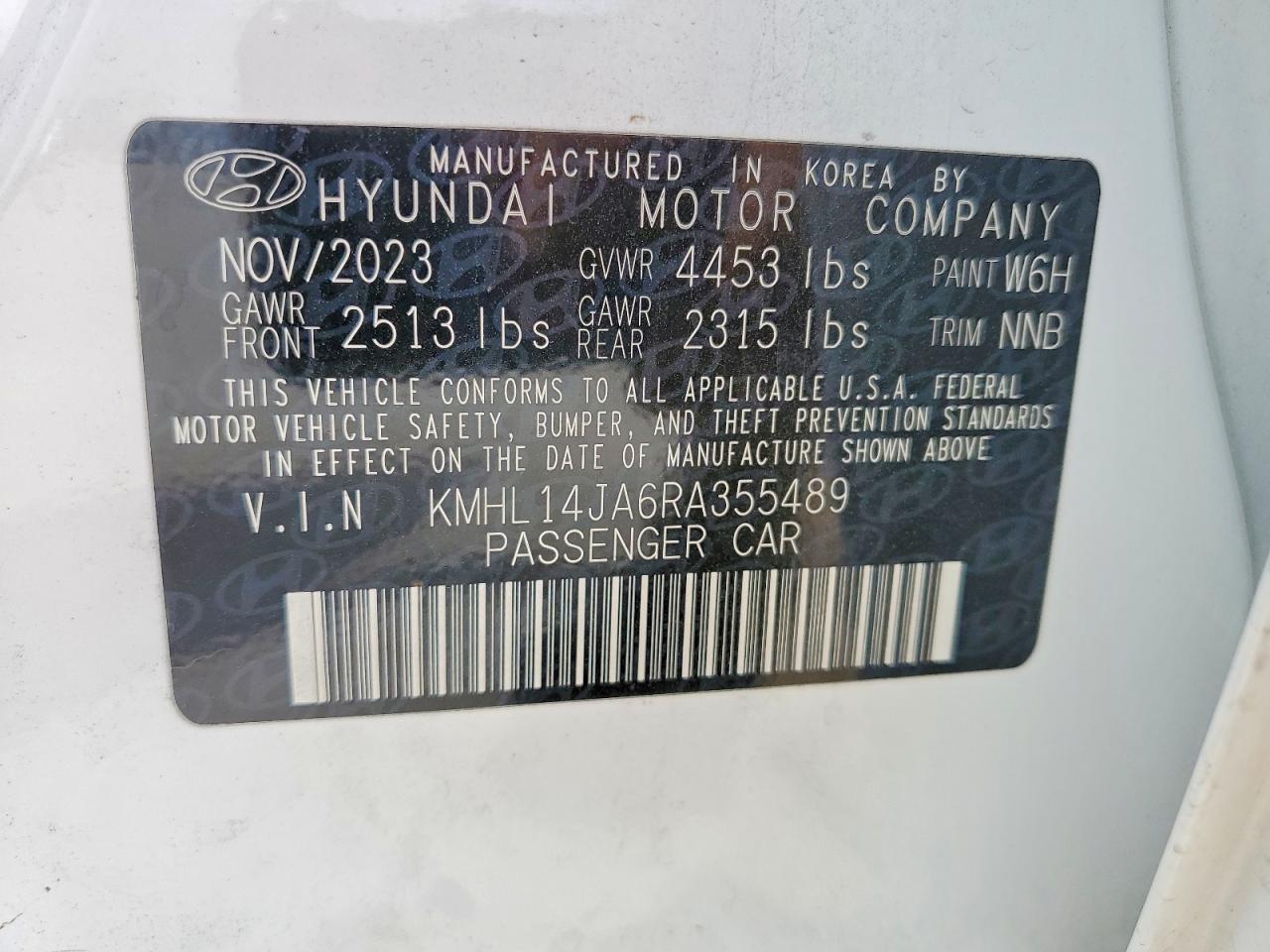 Hyundai SONATA Sel