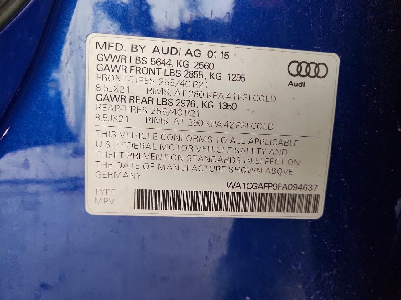 Audi Sq Premium Plus