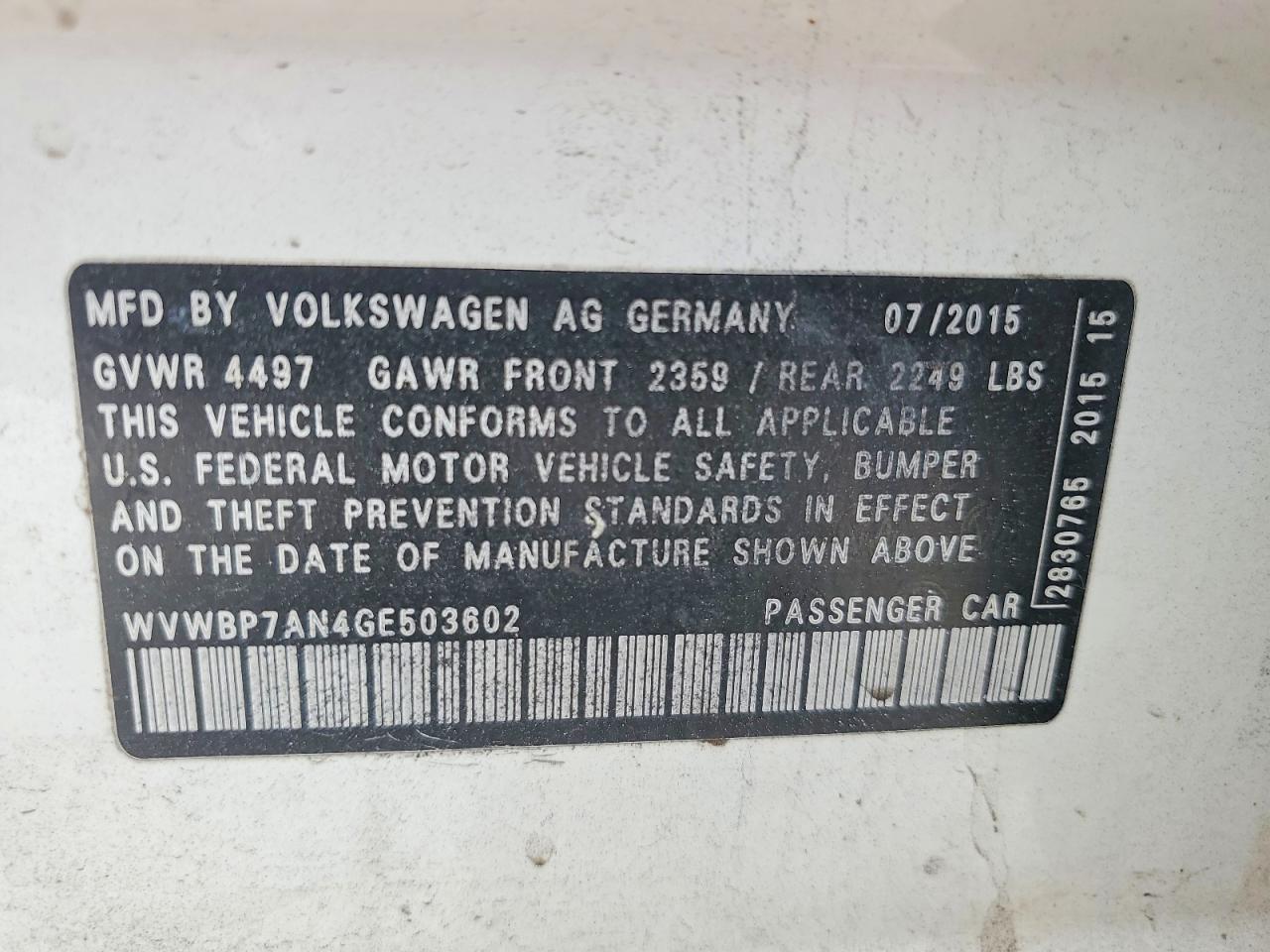 Volkswagen CC Base