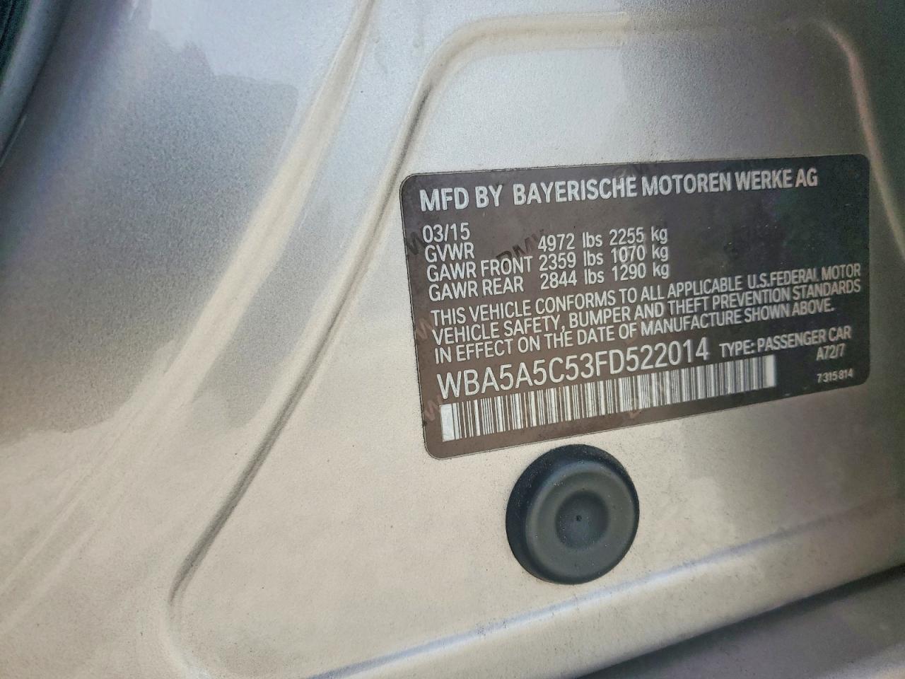 BMW 5 Series I