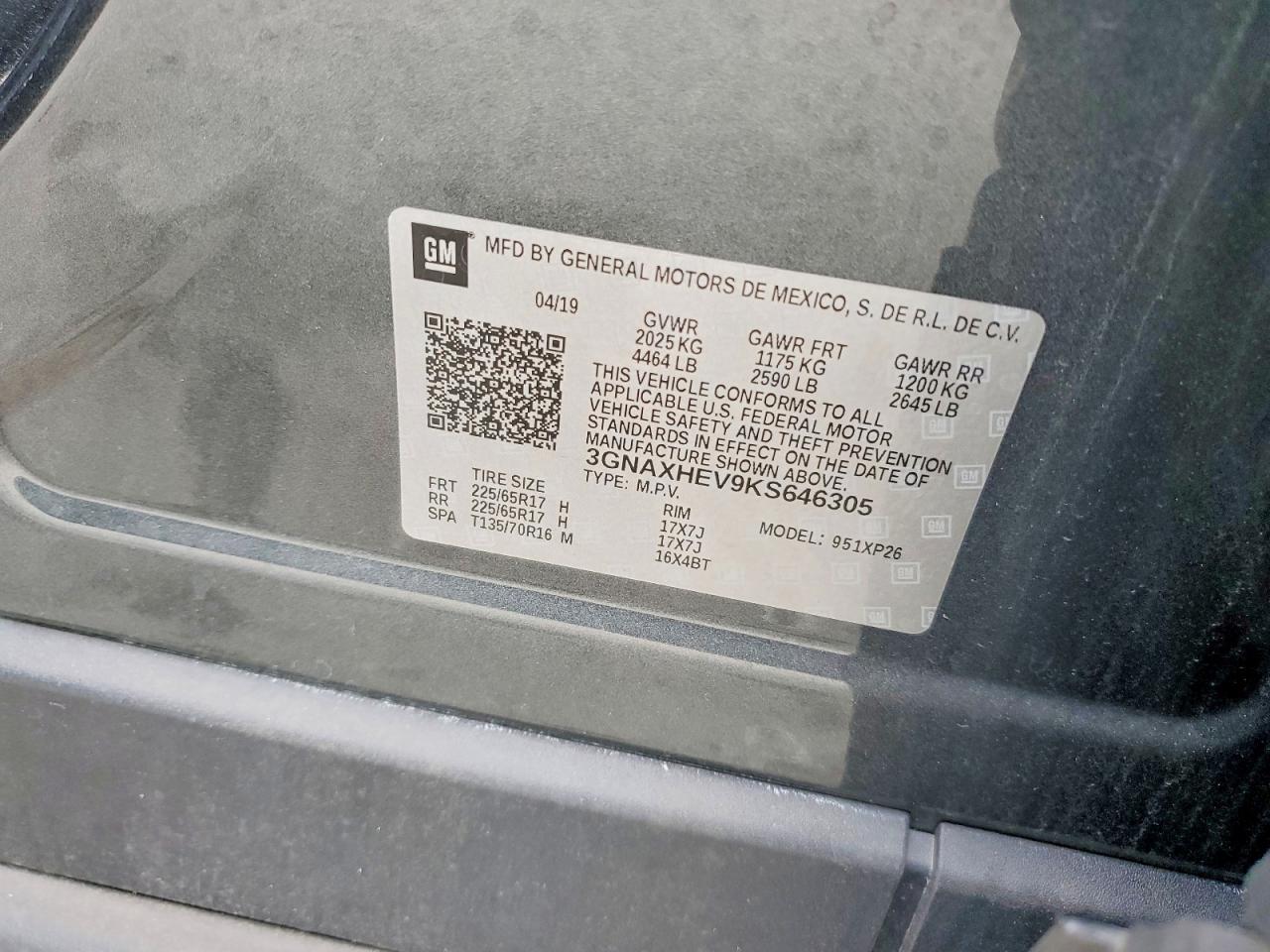 Chevrolet Equinox Ls