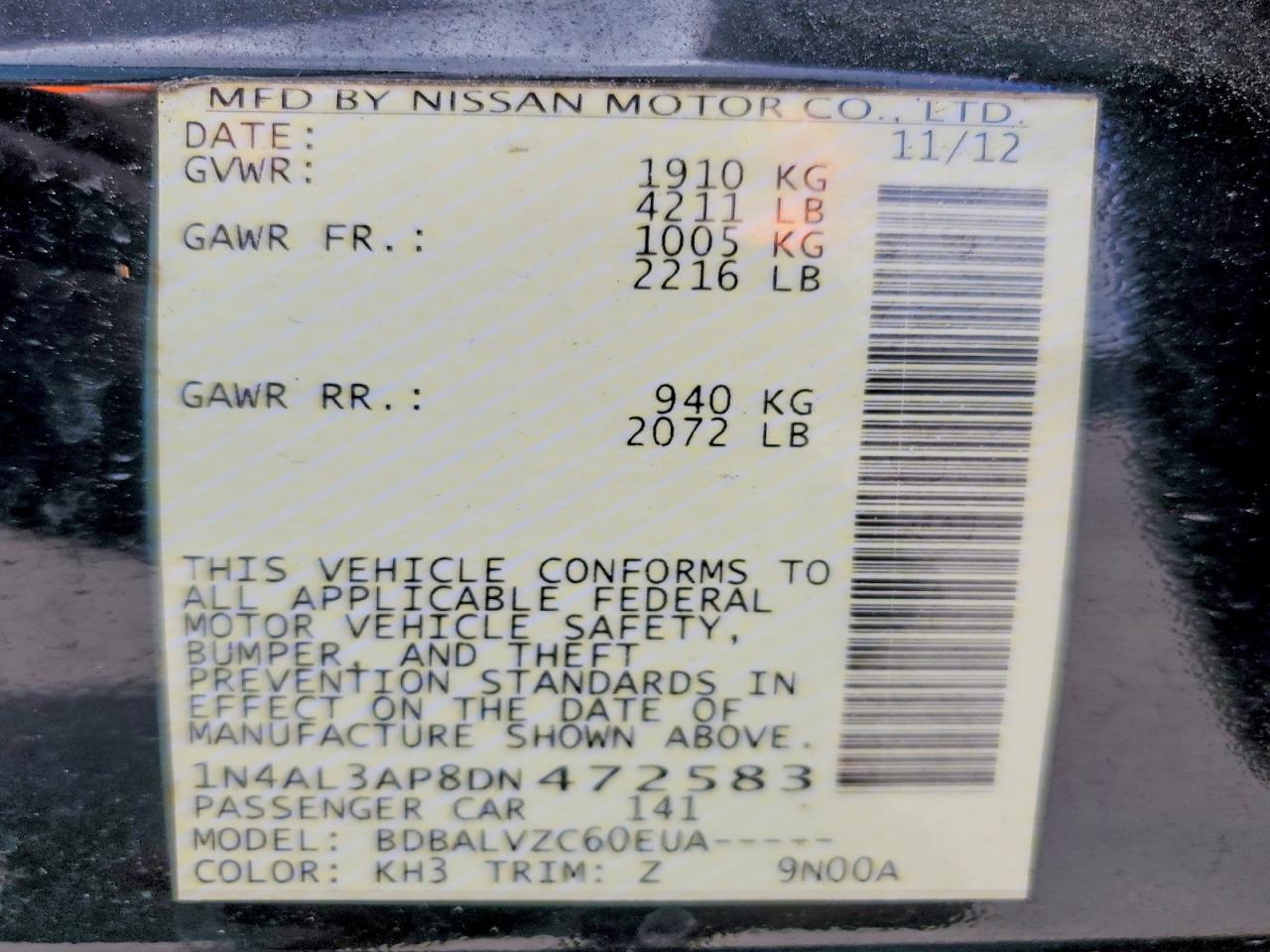 Nissan Altima 2.5