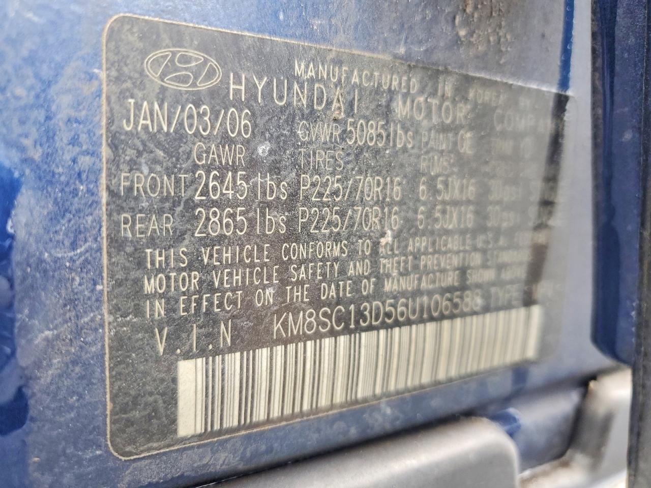 Hyundai SANTA FE Gls