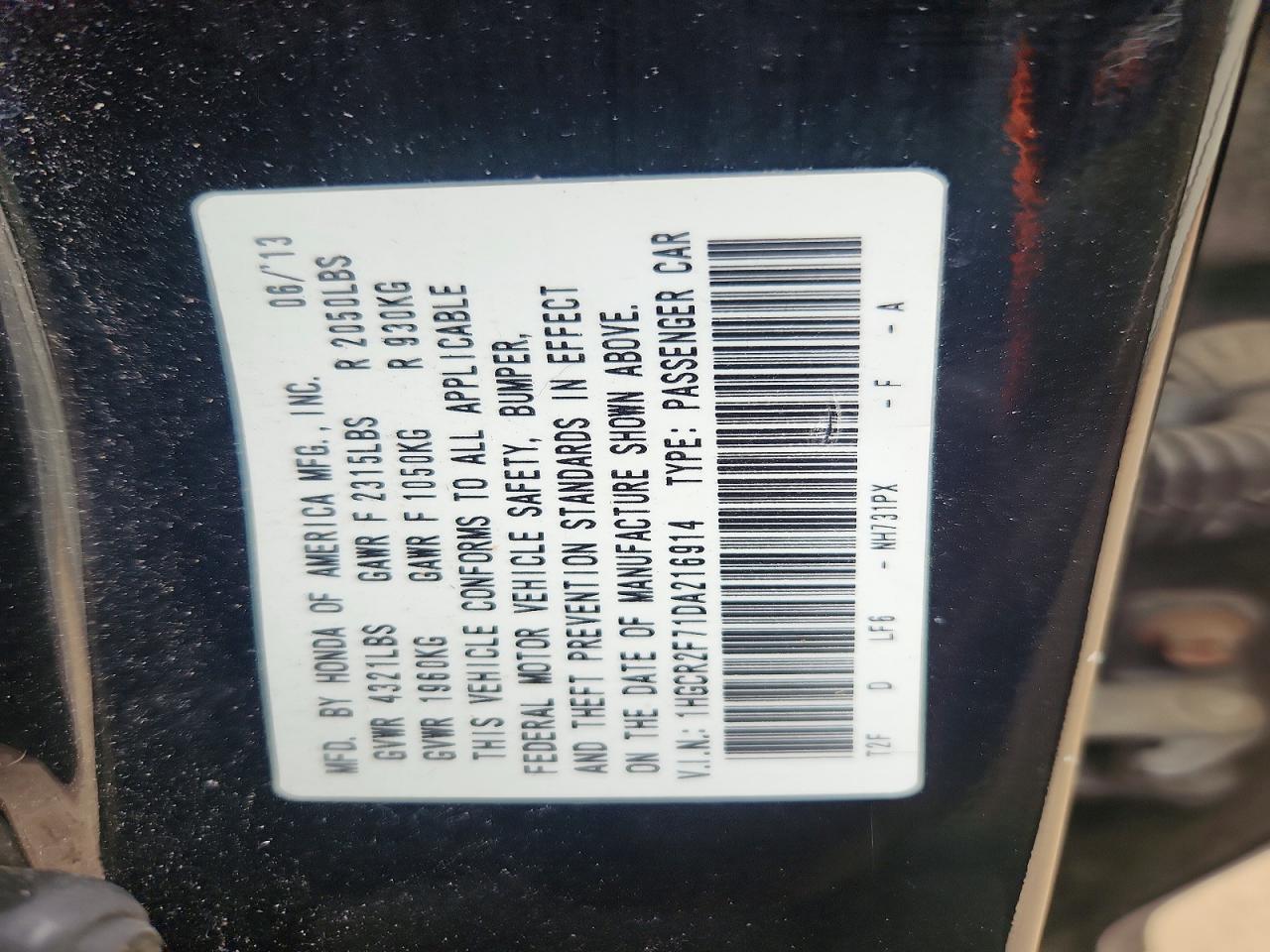 Honda Accord Ex