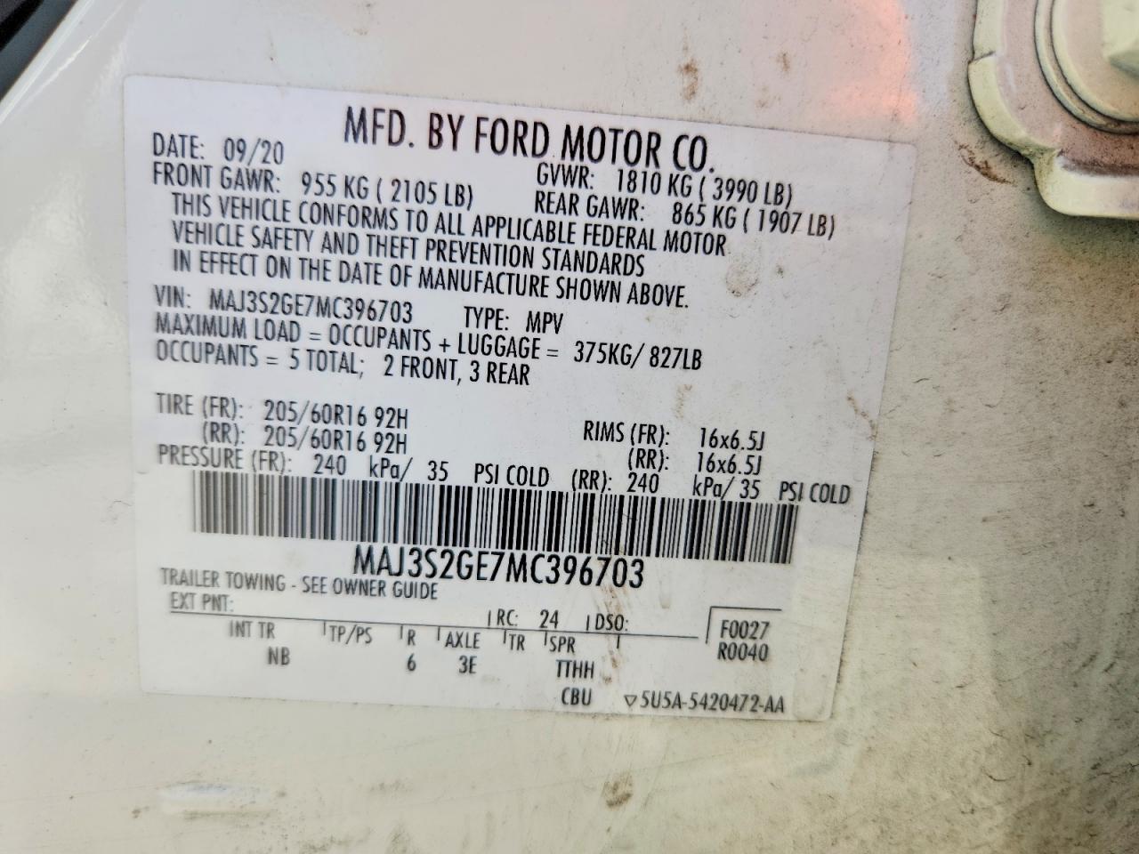 Ford EcoSport Se