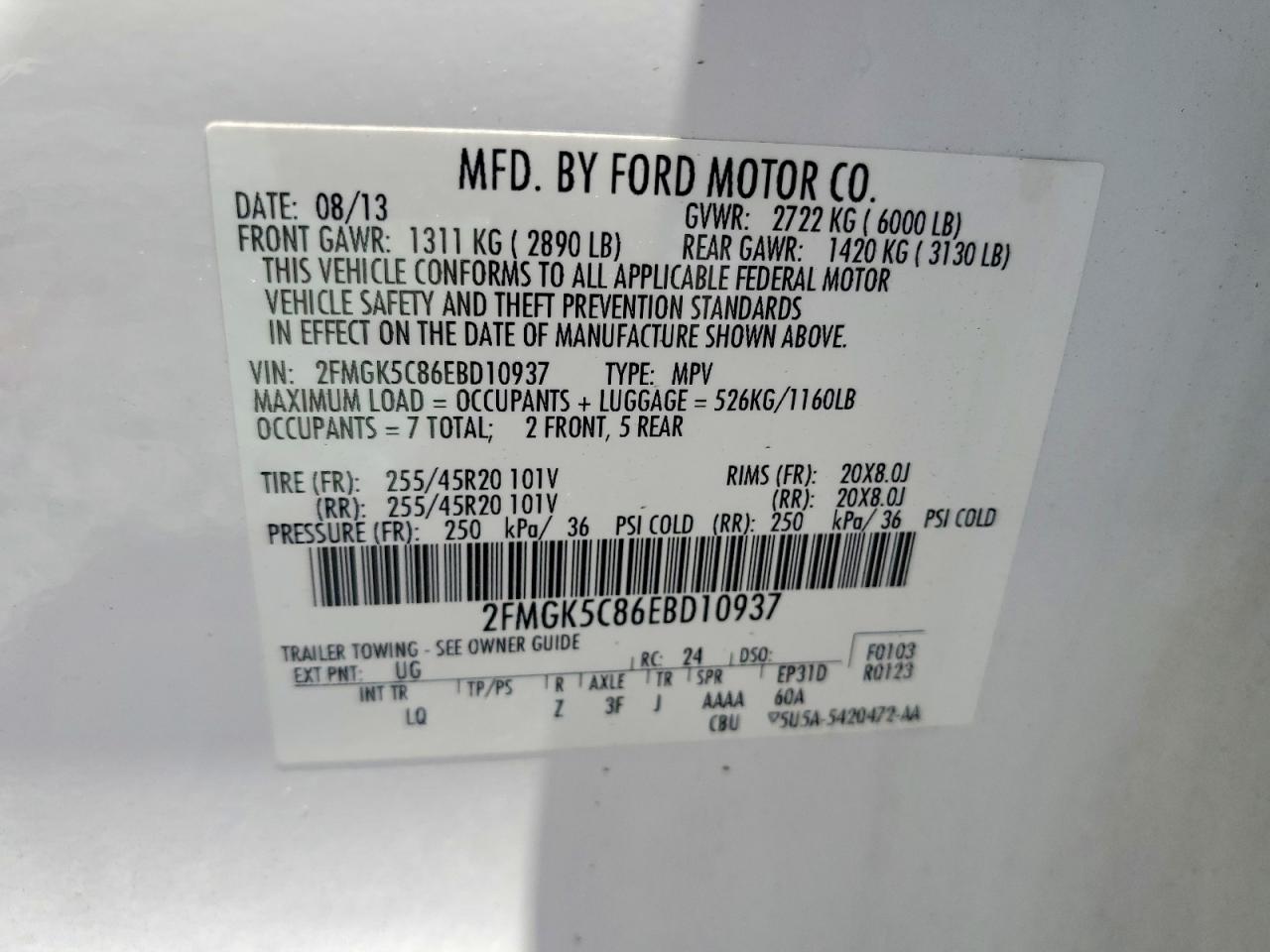 Ford Flex Sel