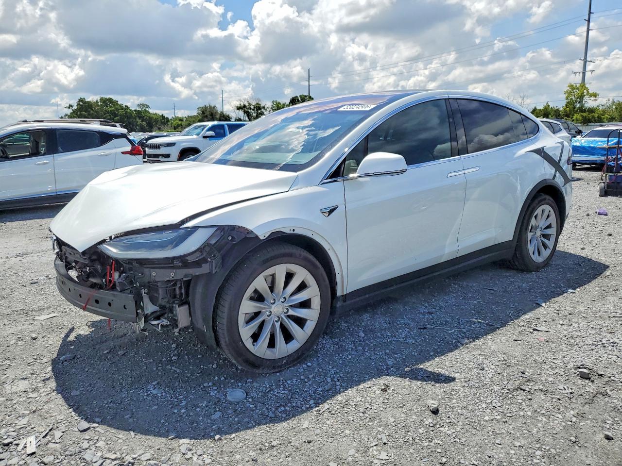 Salvage Tesla Model X Image