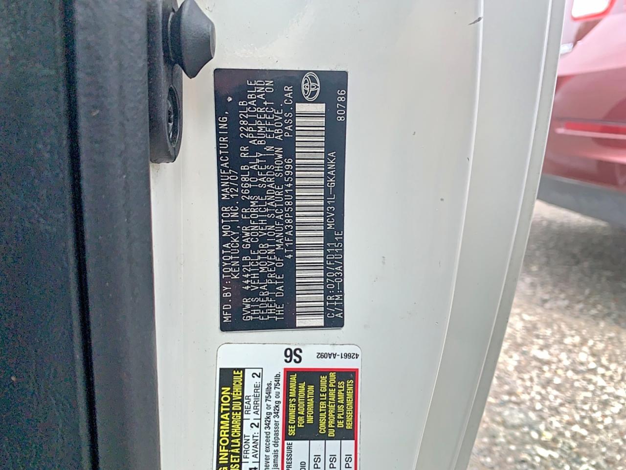 Toyota Camry Sport V6